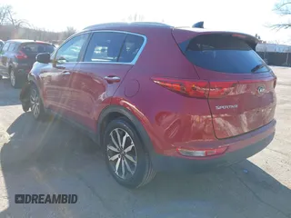 2017 Kia Sportage EX with VIN KNDPN3AC2H7238929, listed as a IAAI auction lot 41343997 with 146,334 mi miles. Bid and sale history available at carsss.com. Image 3.