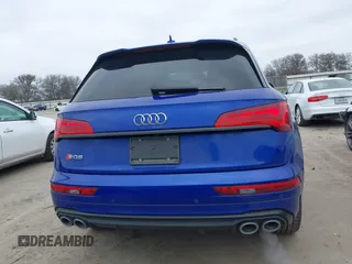 2021 Audi SQ5 Premium Plus with VIN WA1B4AFY4M2044751, listed as a IAAI auction lot 41591199 with 38,877 mi miles. Bid and sale history available at carsss.com. Image 16.