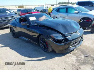 2023 Nissan Z Performance with VIN JN1BZ4BH9PM310761, listed as a IAAI auction lot 41630494 with 6,541 mi miles and . Bid and sale history available at DreamBid. Image 1.