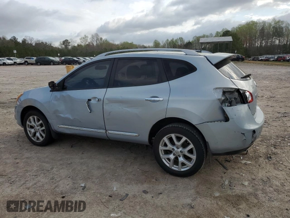 2012 Nissan Rogue S with VIN JN8AS5MT3CW273987, listed as a Copart auction lot 50877355 with 186,299 mi miles and Salvage Title. Bid and sale history available at DreamBid. Image 2.