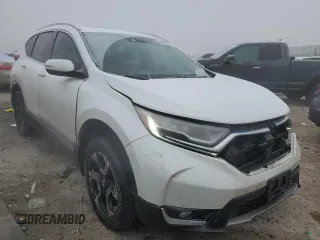 2019 Honda CR-V Touring with VIN JHLRW2H95KX013585, listed as a Copart auction lot 45602765 with 87,676 mi miles and Salvage Title. Bid and sale history available at carsss.com. Image 4.