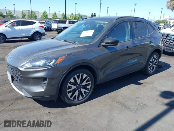2020 Ford Escape SE Sport Hybrid with VIN 1FMCU0BZ0LUC38338, listed as a IAAI auction lot 42496540 with 36,766 mi miles and . Bid and sale history available at DreamBid. Image 2.