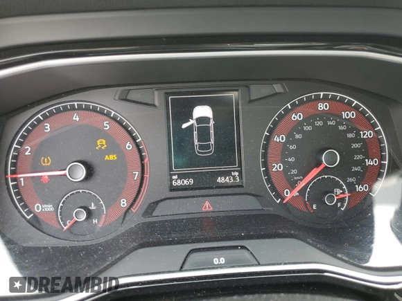 2020 Volkswagen Jetta S z VIN 3VWC57BU6LM080295, wystawiony jako Copart lot #54956115 z przebiegiem 68 069 mil mil oraz Szkoda całkowita • Salvage title. Historia ofert i sprzedaży dostępna na DreamBid. Obrazek 9.