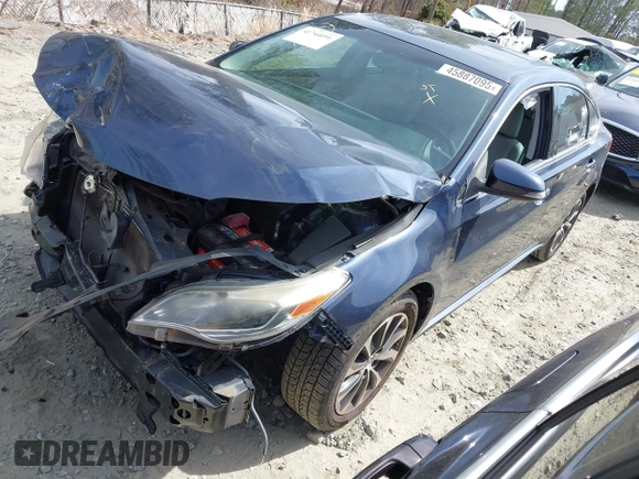 2016 Toyota Avalon Limited with VIN 4T1BK1EB4GU205158, listed as a IAAI auction lot 41744091 with 95,216 mi miles and . Bid and sale history available at DreamBid. Image 2.