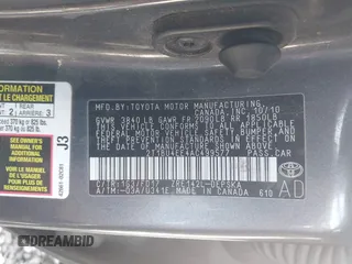 2010 Toyota Corolla with VIN 2T1BU4EE4AC499577, listed as a IAAI auction lot 42224154 with 275,574 mi miles and . Bid and sale history available at DreamBid. Image 9.