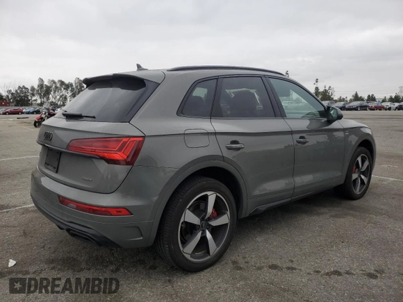 2024 Audi Q5 S line Premium Plus z VIN WA1EAAFY9R2045228, wystawiony jako Copart lot #53828645 z przebiegiem 16 502 mil mil oraz Szkoda całkowita • Salvage title. Historia ofert i sprzedaży dostępna na DreamBid. Obrazek 3.