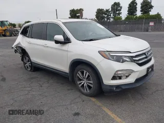 2016 Honda Pilot EX-L with VIN 5FNYF5H54GB037742, listed as a IAAI auction lot 41988112 with 68,459 mi miles and . Bid and sale history available at carsss.com. Image 1.