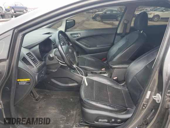 2014 Kia Forte EX with VIN KNAFZ4A81E5078791, listed as a Copart auction lot 46896975 with 148,551 mi miles and Salvage Title. Bid and sale history available at carsss.com. Image 7.