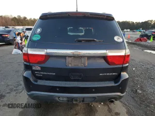 2012 Dodge Durango Citadel with VIN 1C4RDJEG7CC100137, listed as a Copart auction lot 45295485 with 175,816 mi miles and Salvage title. Bid and sale history available at DreamBid. Image 6.