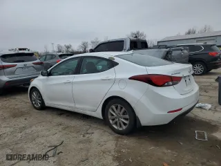 2015 Hyundai Elantra Limited with VIN 5NPDH4AE1FH624753, listed as a Copart auction lot 85233594 with 83,107 mi miles and Salvage Title. Bid and sale history available at carsss.com. Image 2.