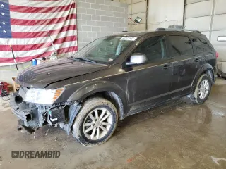 2017 Dodge Journey SXT with VIN 3C4PDCBB8HT587176, listed as a Copart auction lot 43321945 with 145,018 mi miles and Salvage Title. Bid and sale history available at DreamBid. Image 1.