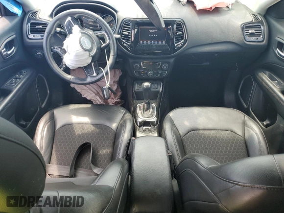2019 Jeep Compass Altitude with VIN 3C4NJCBB0KT658703, listed as a Copart auction lot 62906995 with 80,898 mi miles and Salvage title. Bid and sale history available at DreamBid. Image 8.