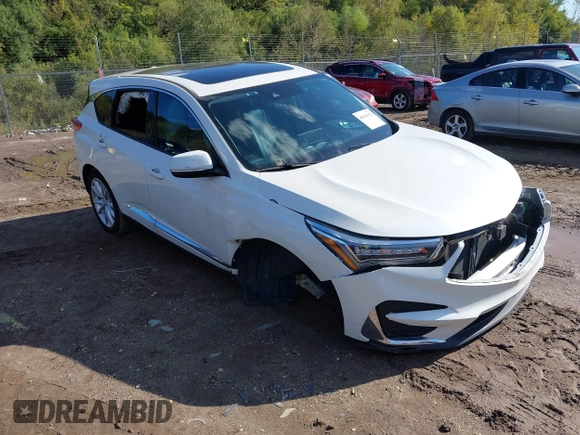 2019 Acura RDX with VIN 5J8TC2H36KL026636, listed as a IAAI auction lot 40441113 with 1 mi miles. Bid and sale history available at carsss.com. Image 1.