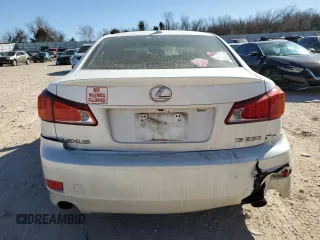 2010 Lexus IS 250 with VIN JTHBF5C22A5126316, listed as a Copart auction lot 46837375 with 196,838 mi miles and Salvage Title. Bid and sale history available at carsss.com. Image 6.