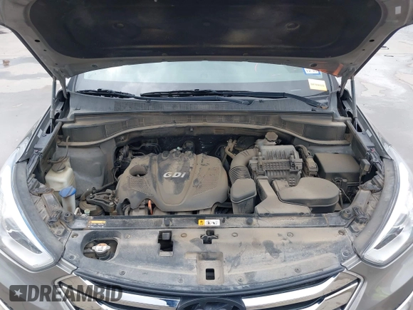 2014 Hyundai Santa Fe with VIN 5XYZU3LB2EG155127, listed as a IAAI auction lot 41864518 with Not provided miles and . Bid and sale history available at DreamBid. Image 10.