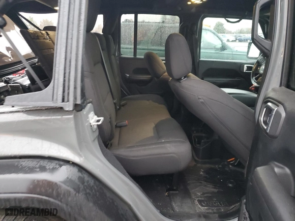 2019 Jeep Wrangler Unlimited Sport S with VIN 1C4HJXDG5KW679862, listed as a Copart auction lot 50046825 with 55,314 mi miles and Salvage Title. Bid and sale history available at carsss.com. Image 11.
