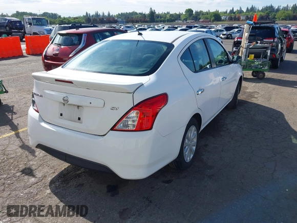 2017 Nissan Versa SV with VIN 3N1CN7AP0HL850490, listed as a IAAI auction lot 42207099 with 150,145 mi miles and . Bid and sale history available at DreamBid. Image 4.