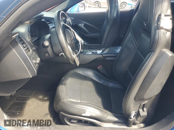 2016 Chevrolet Corvette 2LT with VIN 1G1YD2D73G5114459, listed as a Copart auction lot 68208544 with Not Provided miles and Salvage Title. Bid and sale history available at carsss.com. Image 7.