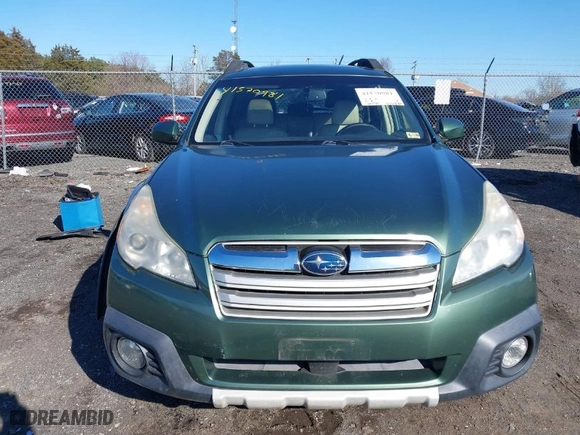 2013 Subaru Outback 2.5i Limited with VIN 4S4BRCKC6D3227927, listed as a IAAI auction lot 41570981 with NaN miles. Bid and sale history available at carsss.com. Image 12.