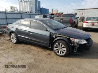 2009 Volkswagen CC Sport with VIN WVWML73C69E551220, listed as a Copart auction lot 72214614 with 84,506 mi miles and Salvage Title. Bid and sale history available at carsss.com. Image 4.