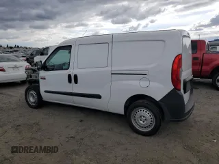 2017 Ram ProMaster City Cargo Tradesman with VIN ZFBERFAB6H6H30864, listed as a Copart auction lot 54415745 with 75,314 mi miles and Salvage Title. Bid and sale history available at carsss.com. Image 2.