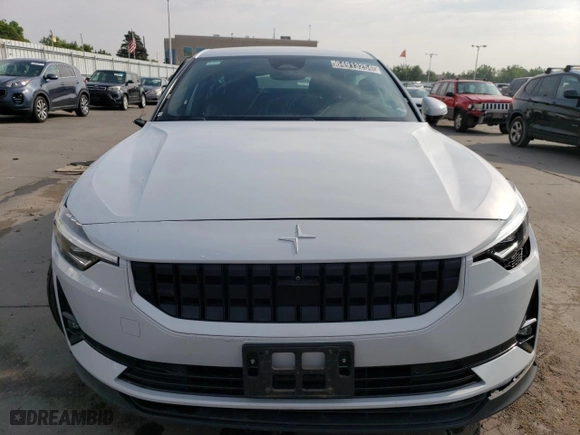 2023 Polestar 2 with VIN YSMED3KA2PL162288, listed as a Copart auction lot 64913254 with 10,709 mi miles and Non Repairable. Bid and sale history available at carsss.com. Image 5.