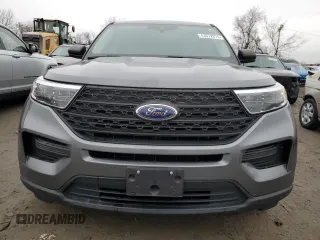 2021 Ford Explorer with VIN 1FMSK8BH5MGA57470, listed as a Copart auction lot 43072275 with 24,770 mi miles and Salvage title. Bid and sale history available at DreamBid. Image 5.