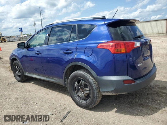 2015 Toyota RAV4 LE with VIN 2T3BFREV9FW366379, listed as a Copart auction lot 53712265 with 160,017 mi miles and Clean title. Bid and sale history available at DreamBid. Image 2.