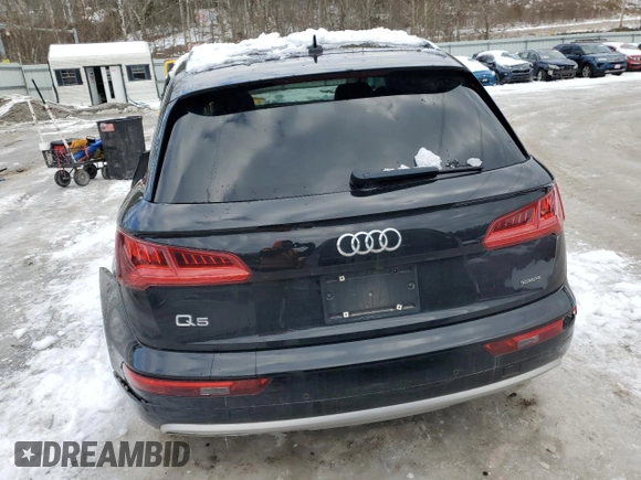 2019 Audi Q5 Premium Plus with VIN WA1BNAFY7K2121459, listed as a Copart auction lot 87839275 with 89,050 mi miles and Salvage Title. Bid and sale history available at carsss.com. Image 6.