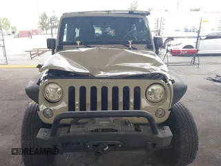2018 Jeep Wrangler Unlimited Sport S with VIN 1C4BJWDG3JL809752, listed as a IAAI auction lot 42101293 with 50,342 mi miles and . Bid and sale history available at DreamBid. Image 6.