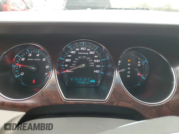 2012 Ford Taurus SEL z VIN 1FAHP2HW8CG124425, wystawiony jako Copart lot #50686415 z przebiegiem 172 480 mil mil oraz Szkoda całkowita • Salvage title. Historia ofert i sprzedaży dostępna na DreamBid. Obrazek 9.