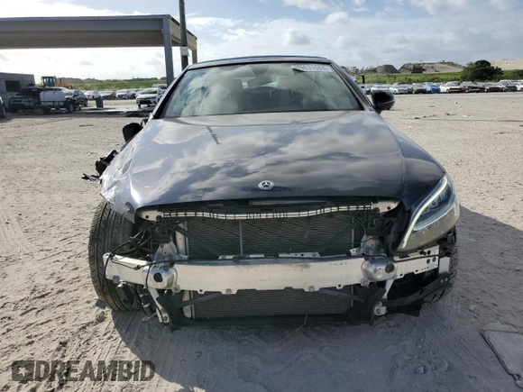2020 Mercedes-Benz C 300 with VIN WDDWK8EB3LF935839, listed as a Copart auction lot 79631584 with 14,380 mi miles and Salvage title. Bid and sale history available at DreamBid. Image 5.