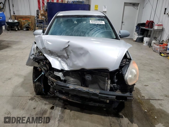 2008 Hyundai Accent GLS with VIN KMHCN46C98U204531, listed as a Copart auction lot 89265225 with 160,772 mi miles and Clean title. Bid and sale history available at DreamBid. Image 5.