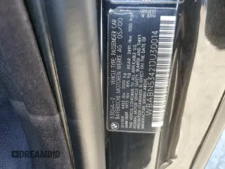 2001 BMW 3 Series 330Ci with VIN WBABN53421JU30014, listed as a Copart auction lot 46181895 with 238,938 mi miles and Salvage Title. Bid and sale history available at carsss.com. Image 12.