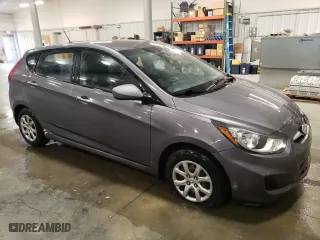 2013 Hyundai Accent GL with VIN KMHCT5AE3DU136211, listed as a Copart auction lot 51840115 with 48,811 mi miles and Salvage Title. Bid and sale history available at carsss.com. Image 4.