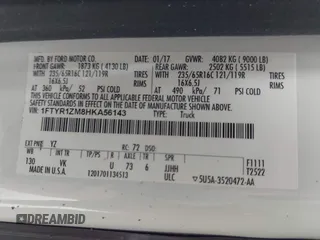 2017 Ford Transit с VIN 1FTYR1ZM8HKA56143, выставлен на аукционе IAAI как лот 42671126 с пробегом 94 488 миль миль и . История ставок и продаж доступна на DreamBid. Изображение 9.