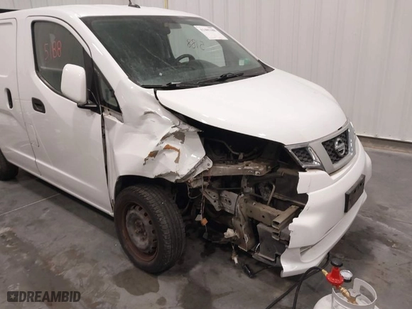 2020 Nissan NV200 Compact Cargo S with VIN 3N6CM0KN7LK707214, listed as a IAAI auction lot 41485188 with 136,015 mi miles. Bid and sale history available at carsss.com. Image 6.
