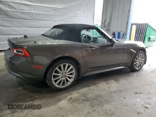 2017 FIAT 124 Spider Elaborazione Abarth z VIN JC1NFAEK1H0125019, wystawiony jako Copart lot #51663565 z przebiegiem Nie podano mil oraz Szkoda całkowita • Salvage title. Historia ofert i sprzedaży dostępna na DreamBid. Obrazek 3.