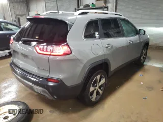 2020 Jeep Cherokee Limited with VIN 1C4PJLDBXLD504934, listed as a Copart auction lot 85673984 with 136,273 mi miles and Salvage Title. Bid and sale history available at carsss.com. Image 3.