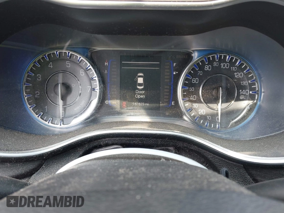 2015 Chrysler 200 Limited with VIN 1C3CCCAB3FN616992, listed as a IAAI auction lot 42467675 with 167,623 mi miles and . Bid and sale history available at DreamBid. Image 7.