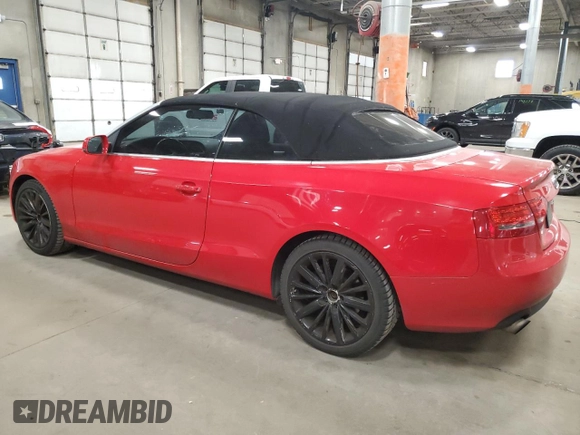 2010 Audi A5 Premium Plus with VIN WAULFAFH6AN011455, listed as a Copart auction lot 52769735 with 89,584 mi miles and Salvage Title. Bid and sale history available at carsss.com. Image 2.