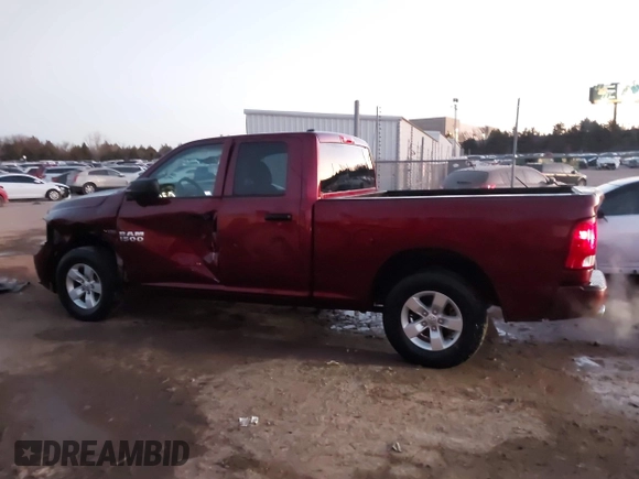 2018 Ram 1500 Express with VIN 1C6RR6FT7JS248230, listed as a IAAI auction lot 41371862 with 109,644 mi miles and . Bid and sale history available at DreamBid. Image 14.