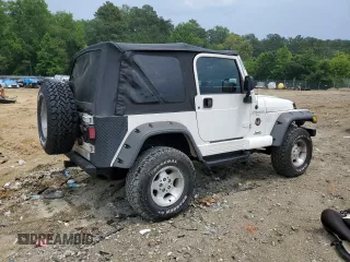 2000 Jeep Wrangler Sahara with VIN 1J4FA59SXYP760278, listed as a Copart auction lot 60402485 with 192,161 mi miles and Salvage title. Bid and sale history available at DreamBid. Image 3.