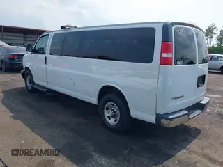 2019 Chevrolet Express Passenger LT with VIN 1GAZGPFG0K1240249, listed as a IAAI auction lot 42388617 with 109,428 mi miles and . Bid and sale history available at DreamBid. Image 3.