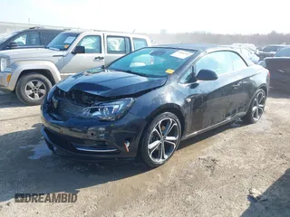 2016 Buick Cascada Premium with VIN W04WT3N53GG100841, listed as a IAAI auction lot 42050383 with 116,900 mi miles and . Bid and sale history available at DreamBid. Image 2.