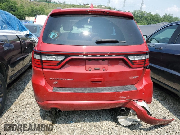 2018 Dodge Durango GT z VIN 1C4RDJDG9JC232573, wystawiony jako Copart lot #59539775 z przebiegiem 100 453 mil mil oraz Szkoda całkowita • Salvage title. Historia ofert i sprzedaży dostępna na DreamBid. Obrazek 6.