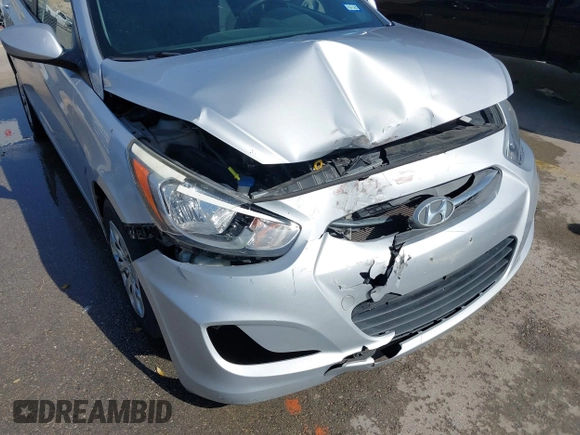 2017 Hyundai Accent SE with VIN KMHCT5AE4HU315623, listed as a IAAI auction lot 41813017 with 111,595 mi miles. Bid and sale history available at carsss.com. Image 18.