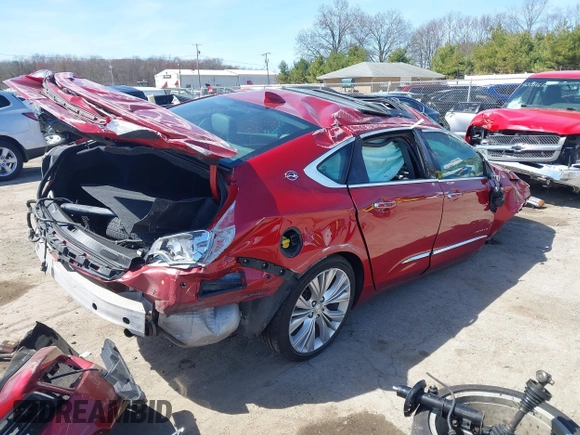 2015 Chevrolet Impala LTZ with VIN 1G1165S3XFU136797, listed as a IAAI auction lot 42036400 with 152,770 mi miles and . Bid and sale history available at DreamBid. Image 4.