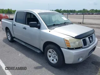 2004 Nissan Titan SE with VIN 1N6AA07A64N584796, listed as a IAAI auction lot 42762450 with 169,033 mi miles and . Bid and sale history available at DreamBid. Image 1.