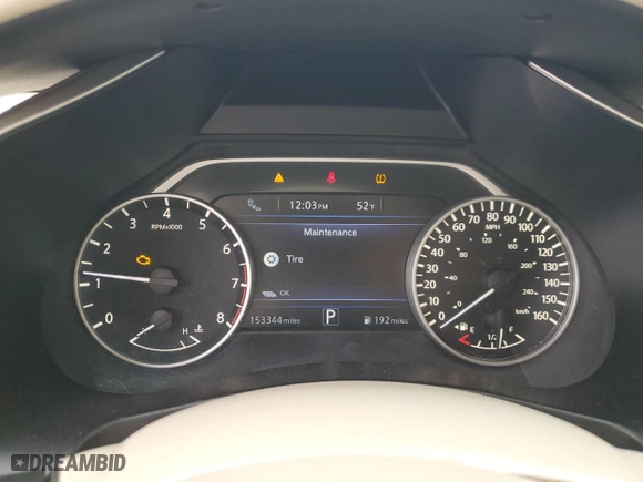2016 Nissan Murano SL with VIN 5N1AZ2MH8GN101060, listed as a Copart auction lot 53380265 with 153,344 mi miles and Clean Title. Bid and sale history available at carsss.com. Image 9.